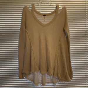 FREE PEOPLE Cream SWEATER